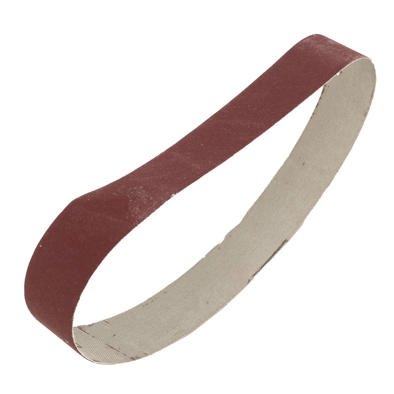 18Pcs Alumina Abrasive Belt 533X30 Brown Corundum Annular Abrasive Belt KX167 Abrasive Belt