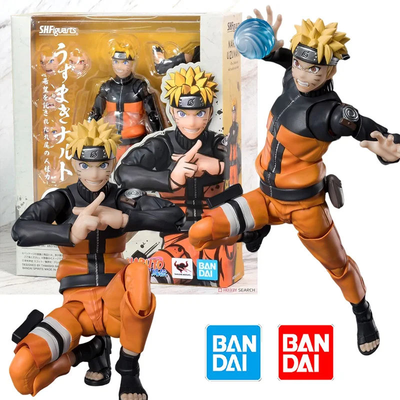 

Bandai Figure Naruto Shf S.H.Figurats Uzumaki Naruto 2.0 Exclusive Edition Anime Action Figure Model Kit Toy Gift for Children