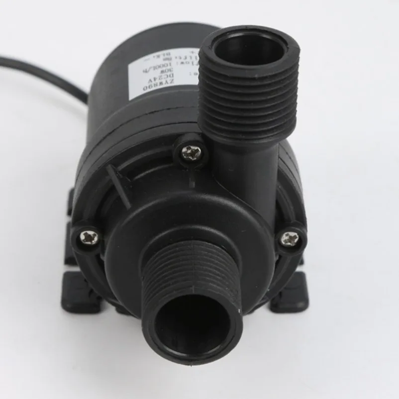 DC Brushless Water Pump Low Noise Booster Landscaping Fountain Water Heater Rechargeable Water Pump