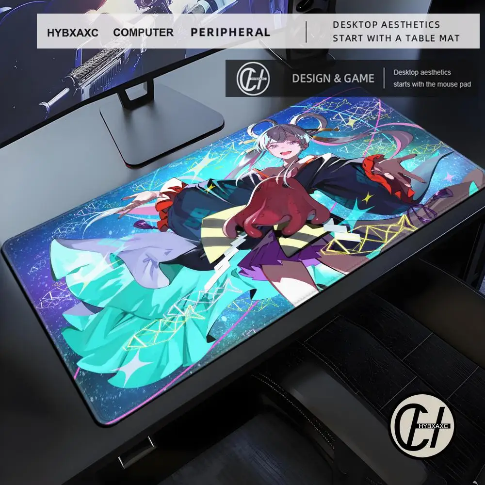 Cosmic Princess Kaguya MousePad Anime Kawaii Girl Yachiyo Runami PC Mousepad Large HYBXAXC Keyboard