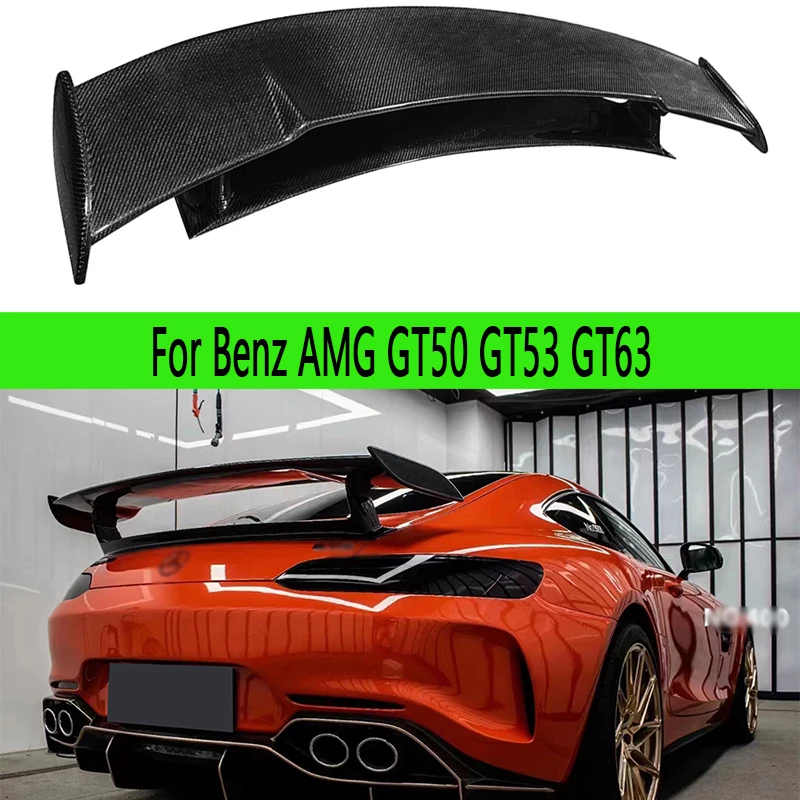 

Для Mercedes-Benz AMG GT43 GT50 GT53 GT63 2019-2023: карбоновые задние спойлеры (антикрылья), направляющие, обвесы, задние антикрылья