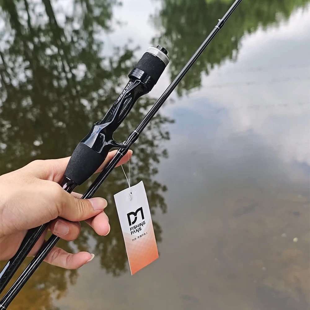 Canne à pêche en mer FISHINGFANS 1.55m 1.65m PE 1.2-2.0 avec pointe en alliage de titane pour la pêche à l'Egi, aux poulpes, aux calamars et au calmar de mer
