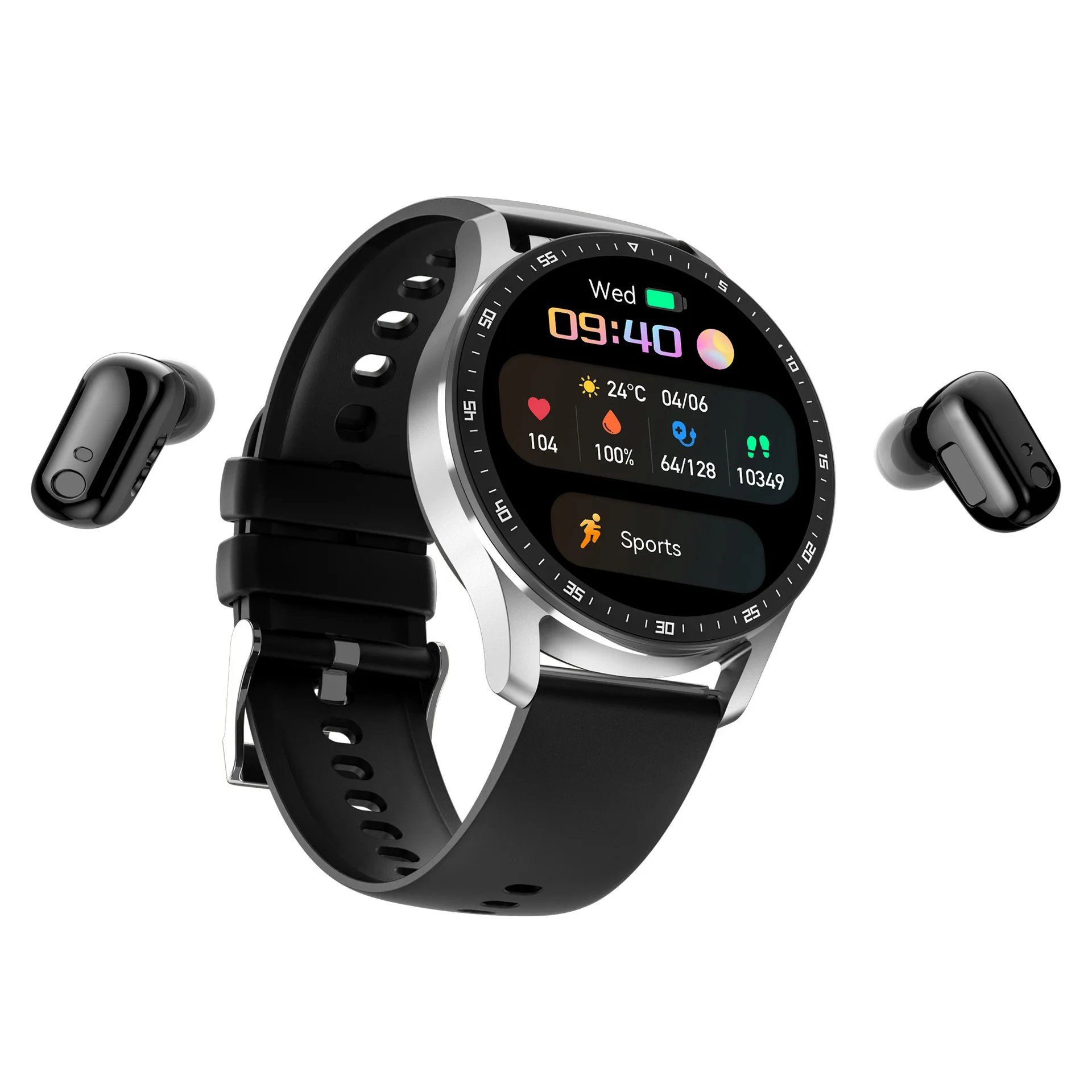 Xiaomi 2023 New Bluetooth Call Smart Watch TW Men's Sports Fitness Tracker Waterproof Smart Watch For Huawei Apple Phones