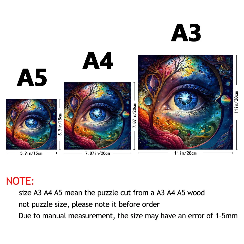 성인 및 어린이용 나무 직소 퍼즐, 독특한 모양, 다채로운 나무 상자, 재미있는 두뇌 건강, 가족 게임