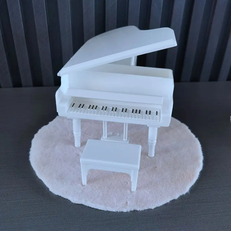 5 قطع 1:12 سجادة قطيفة مصغرة - إكسسوارات بيت الدمى ذاتية الصنع أثاث واقعي ديكور صور دعامة للعب التظاهري #1