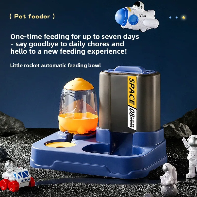 

Автоматическая кормушка, миска для кошек, миска для корма, двойная миска, поилка, встроенная защита для шейного отдела позвоночника животных