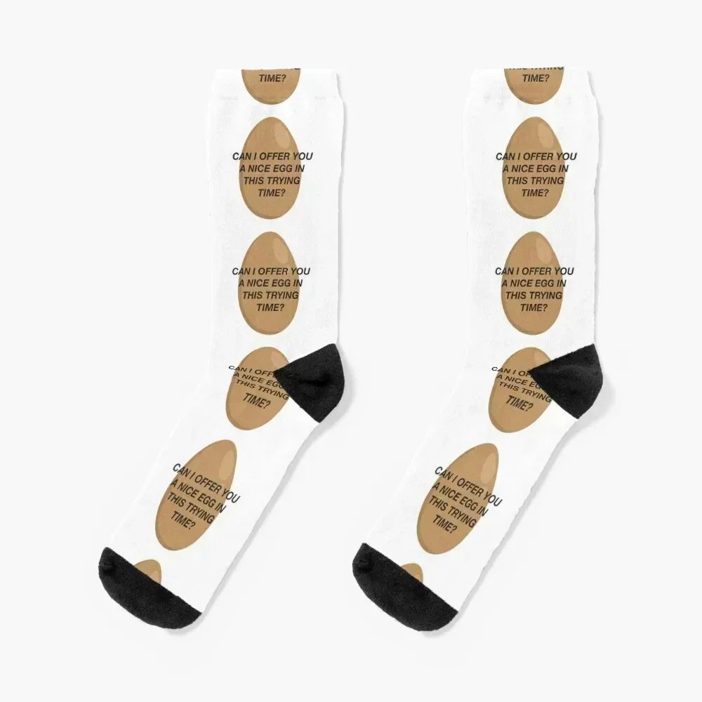 

CAN I OFFER YOU A NICE EGG IN THIS TRYING TIME - It's Always Sunny Socks ankle short happy Women's Socks Men's