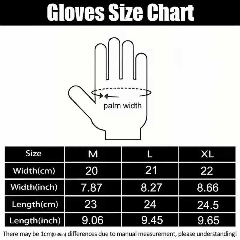 زوج واحد من قفازات الشتاء - قفاز حراري مقاوم للماء للطقس البارد، لتشغيل أدوات المائدة الخارجية لركوب الدراجات