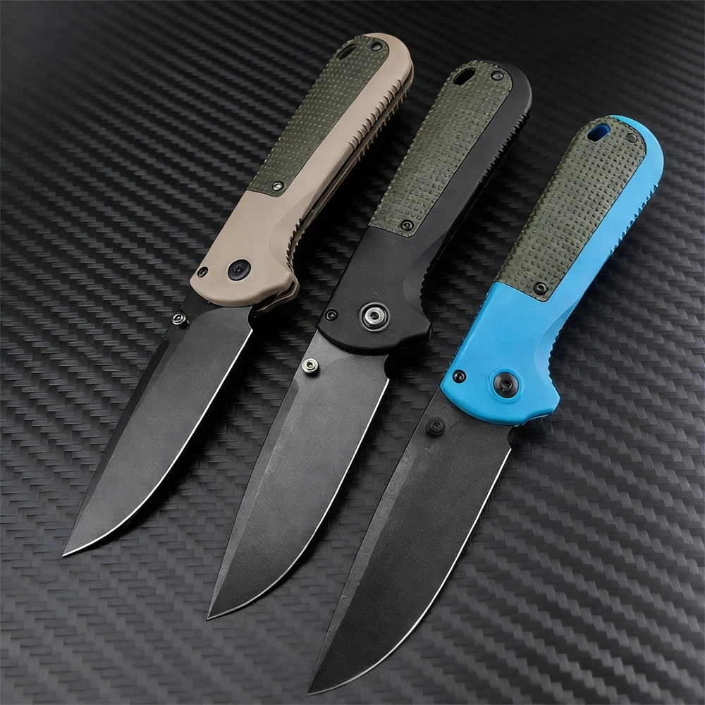 

Высококачественный складной нож BM 430 для активного отдыха, лезвие из стали D2, рукоять из нейлона и стекловолокна, для кемпинга, выживания, повседневного ношения, режущий инструмент