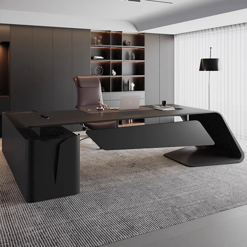 Matte paint boss table president  Darth Vader modern simple high-end designer high-end class desk