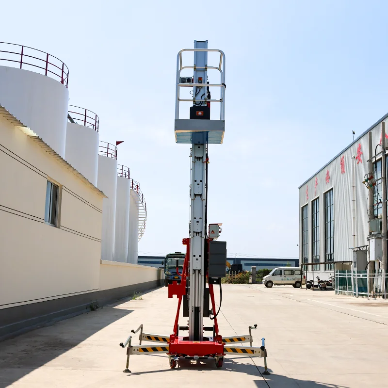 Standard Vertical Personnel Lift Table Quality Man Lift With The Lifting Height Up To 12 M