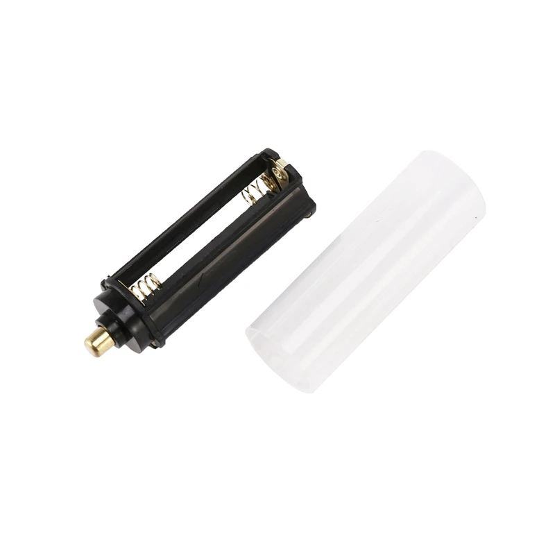 새로운 3PCS 18650 배터리 튜브 3PCS AAA 배터리 홀더 손전등 토치 램프