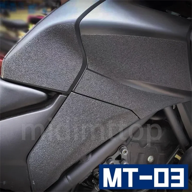 

Tank pad for Yamaha MT03 mt 03 MT-03 MT-25 Mt25 Mt 25 2020 - 2023 motorcycle fuel tank sticker knee grip tank pads side sticker