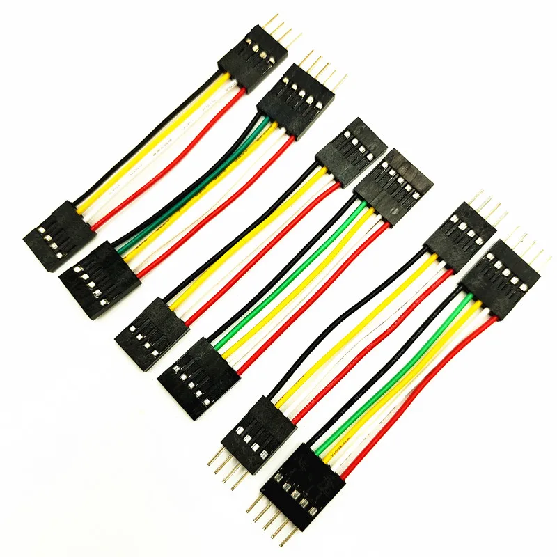 10pcs 5cm Breadboard Dupont Cable For Arduino Line 2.54mm Male Female Dupont Jumper Wire 26AWG Cable DIY Electronic Connector