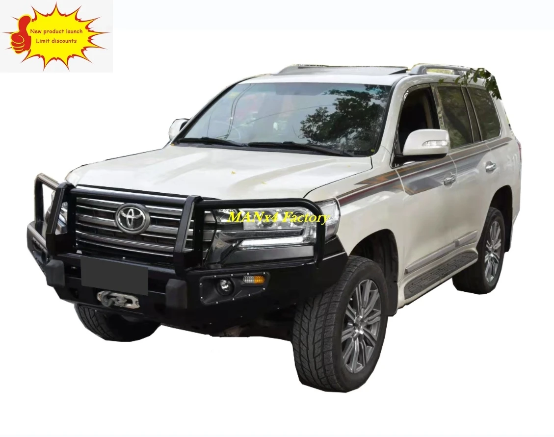 

Top-level Steel Bull Bar Front Bumper Nudge Bar for LC200 2016+