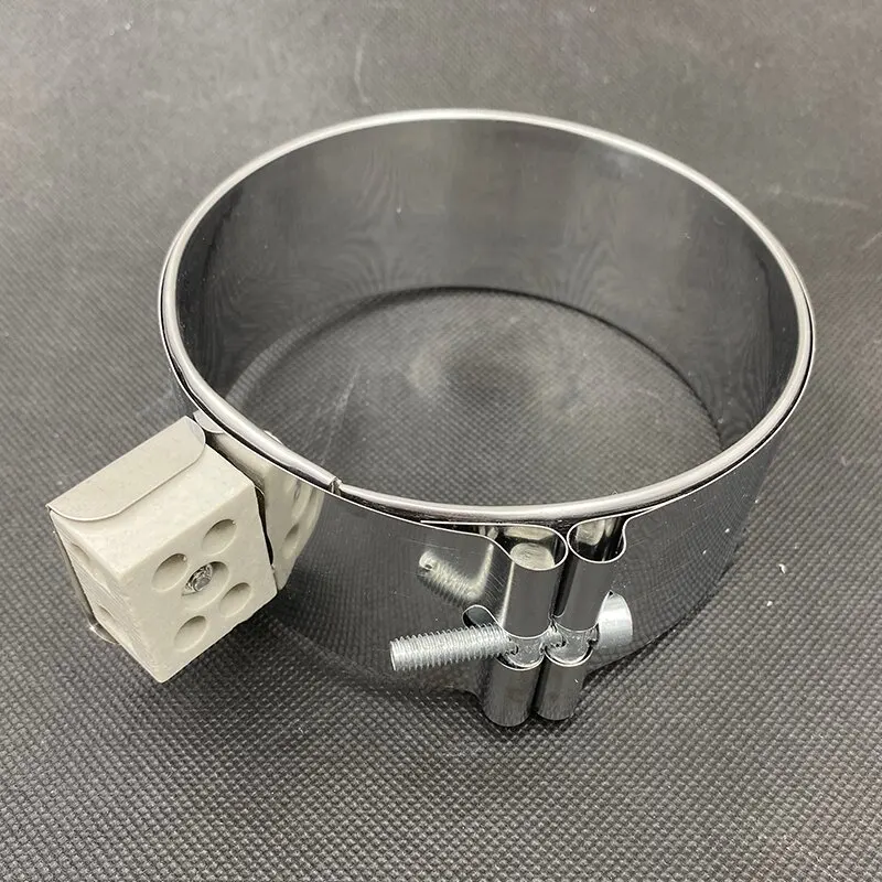 ID90 100 105 110 115 120 130mm Stainless Steel Nozzle Barrel Heater Band 220V Mica Band Heater for Injection Molding Machine