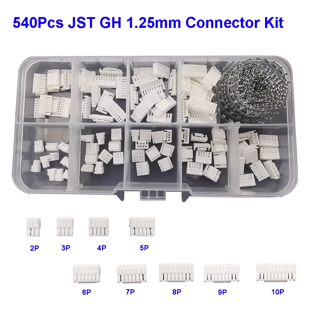 540Pcs Box Jst Gh 1… - image