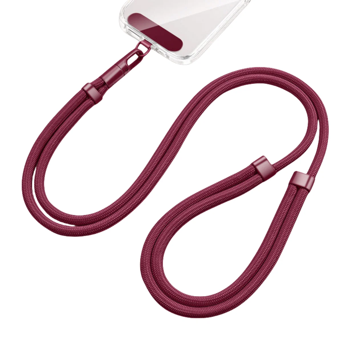 Universelles Telefon-Lanyard mit Clip, verbessert, Anti-Drop 360° ° Drehbarer, verstellbarer Hals-/Umhängegurt für alle Handyhüllen