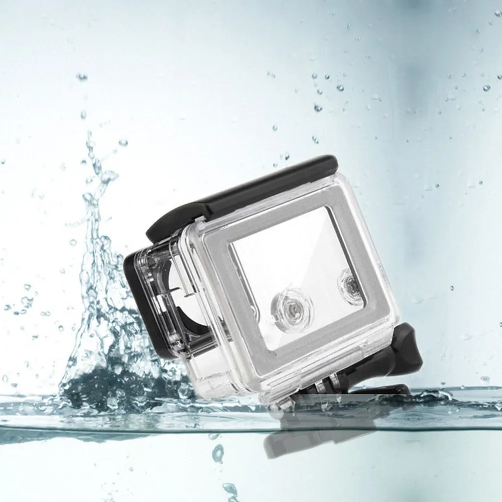 

Waterproof Touch Screen Cover for 4 Silver Edition Built-in Clear Film Operable Underwater 9.8ft Camera Protective