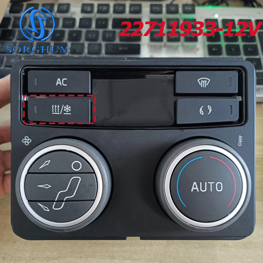 12V 22711933 22711935 Für LKW Volvo FH4 FH13 FH5 460 Klimaanlage Heizungssteuergerät Kombiniertes Schalttafel-Panel – Detail 4