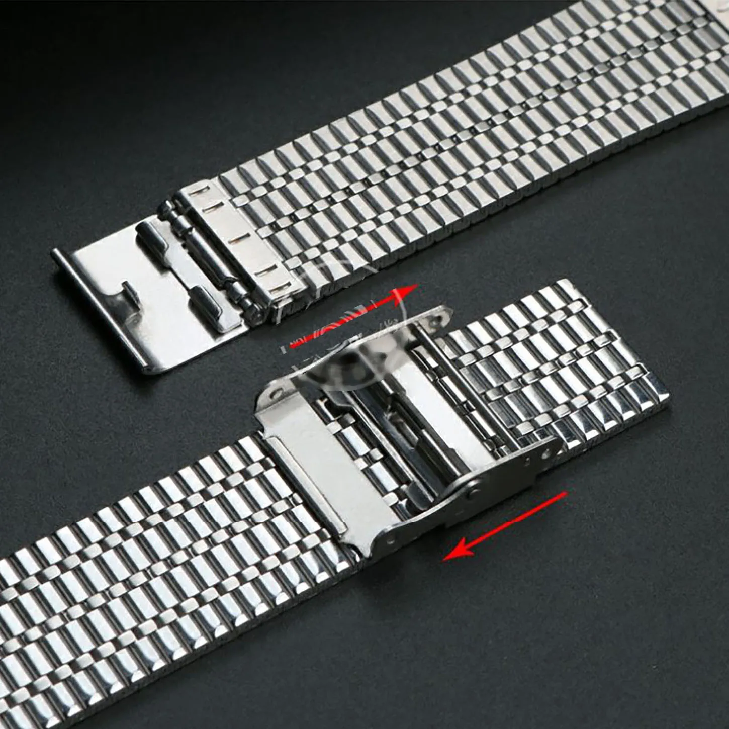 20mm Strap For Samsung Galaxy Watch 3 4 5 6 45mm 40 44mm Classic 43mm 47mm 22mm Band Huawei GT 3 2 46mm Stainless Steel Bracelet