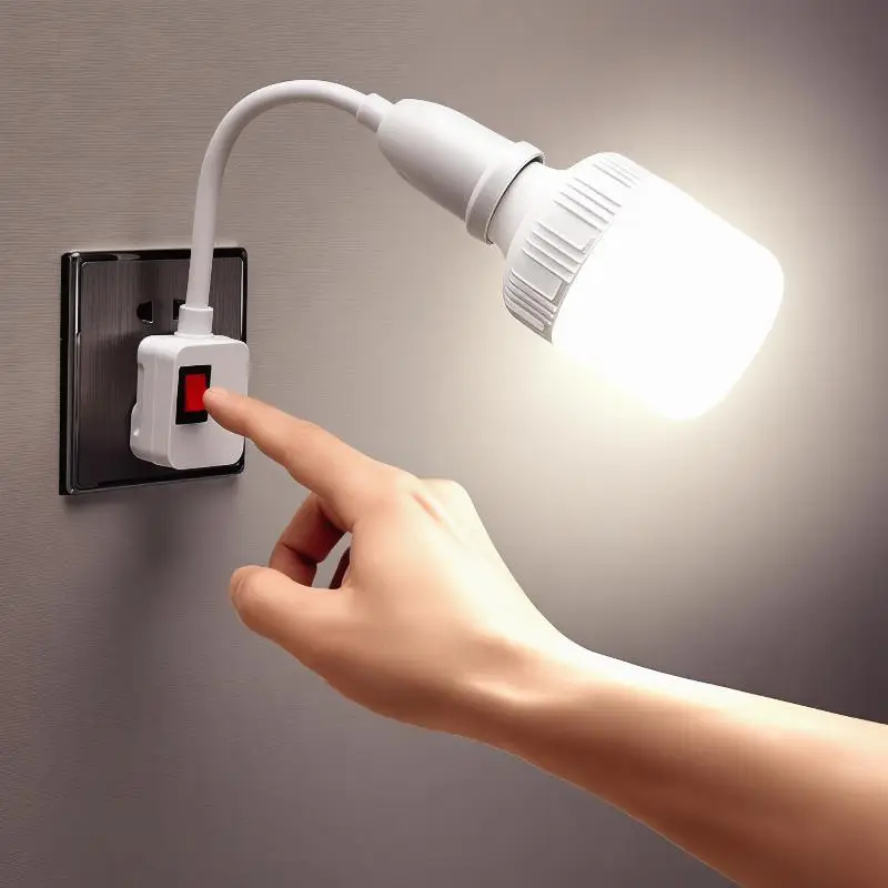 Lamp Holder E27 Socket Lamp Bulb Holder Light Socket With Switch Energy Saving LED Table Lamp Led Base Lamp Base