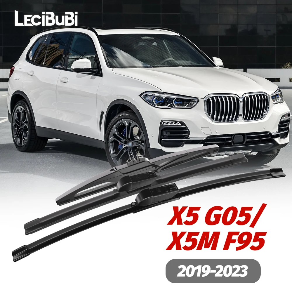 

1set Front & Rear Windshield Wiper Blades Windscreen Wipers For BMW X5 G05/X5M F95 2019-2023 2020 2021 2022 Accessories