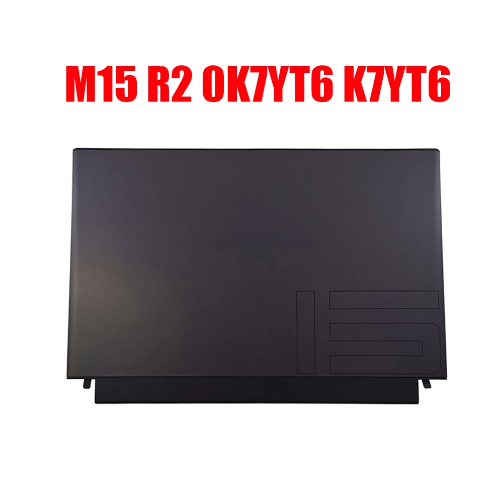 

Верхняя крышка для ноутбука Alienware M15 R2 0K7YT6 K7YT6 AM2KH000C50, Черная задняя крышка с трекером для глаз, Новинка