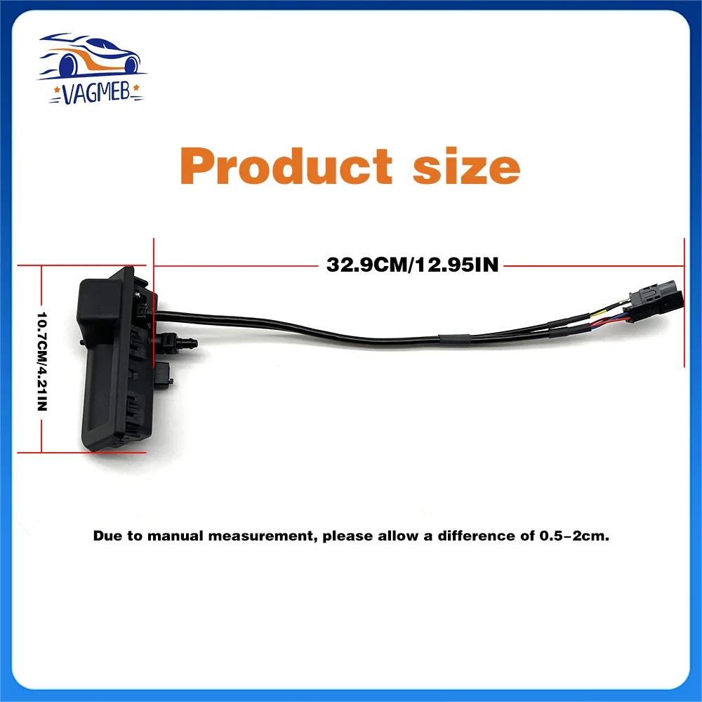 Original 8W8827566E 8W8 827 566 E Rear view camera High line with trajectory For Audi A6 C8 S6 Q5 FY Q7 4M Q8 4M For VW Touareg