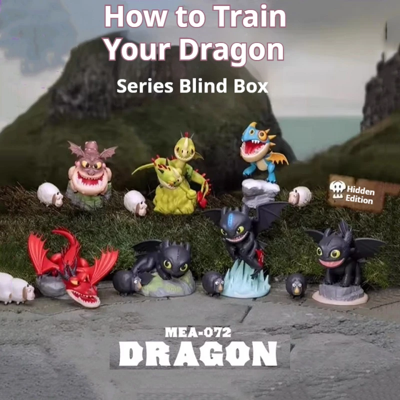 

How To Train Your Dragon Blind Box Toothless Series Genuine Mysterious Box Kawaii 2025 Ornament Birthday Gift For Kids Toys