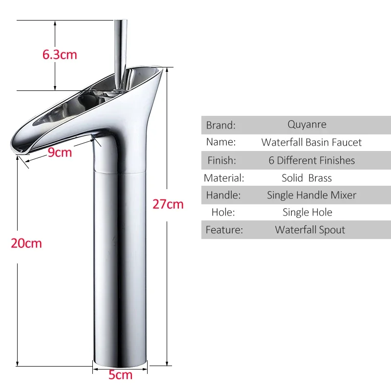 

Chrome Open Spout Waterfall Basin Sink Tap, Black Torneira Banheiro Single Handle Mixer Tap, Bathroom Vessel Sink Faucet Antique