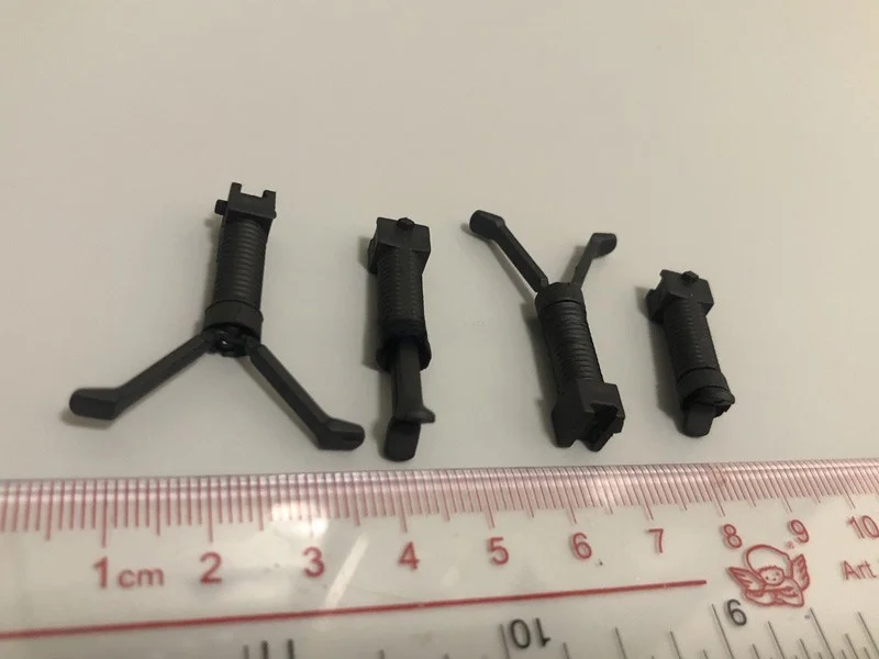 Extendable Weapon Accessories for /6 Scale Action Figures Grip Handle DIY Enhanced Equipment M033 Modern Soldier Toy Parts