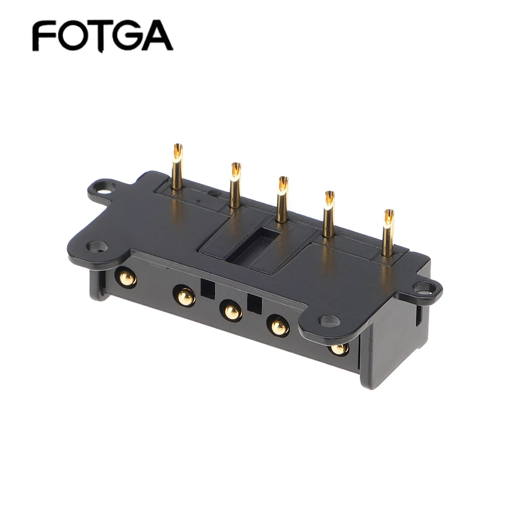 

FOTGA V-port Battery Buckle Accessories Five needle base (90 degree curved foot with baffle) Battery Plate Monitors Camera Power