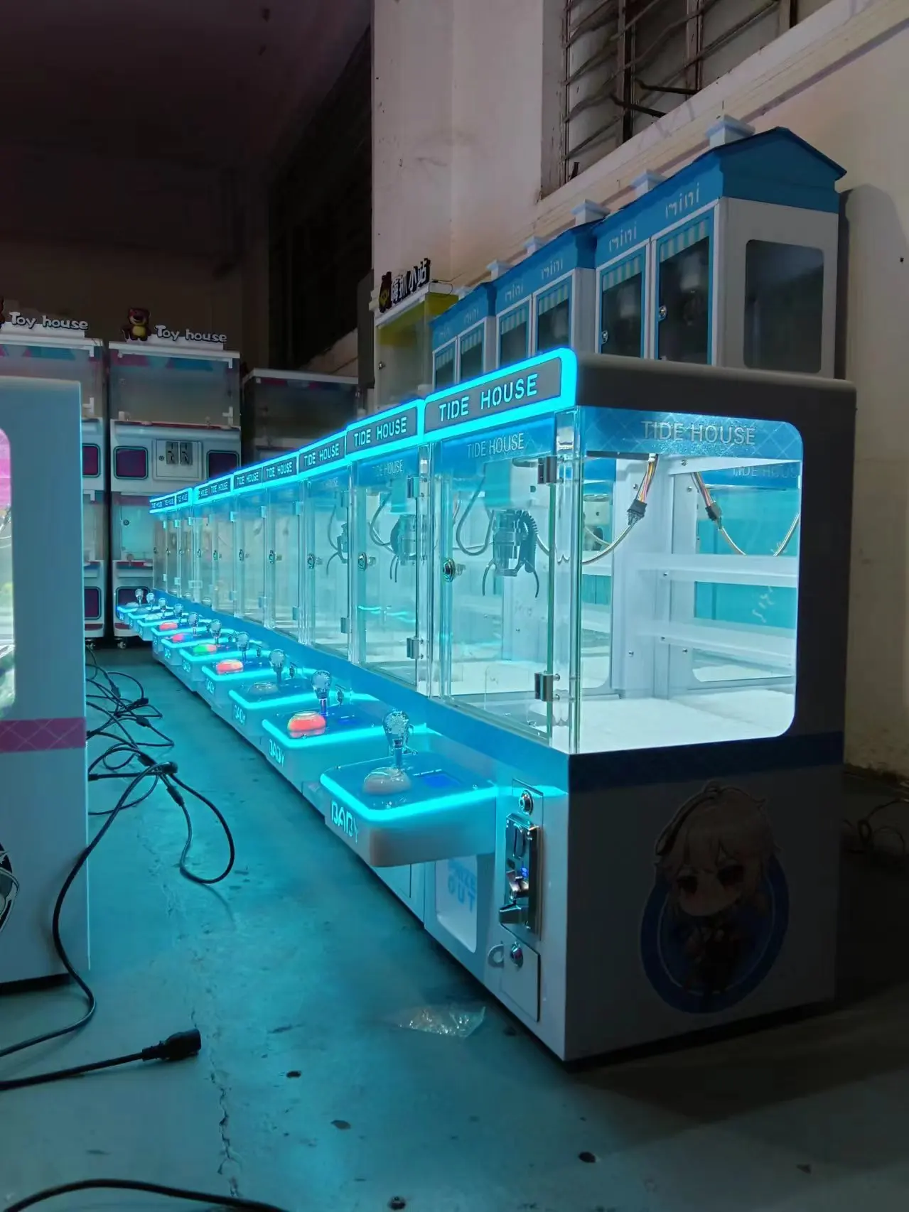 Mini Desktop Claw Crane Arcade Vending Machine Coin-Operated Toys 1-Year Warranty English Metal Manufacturer Direct Sale