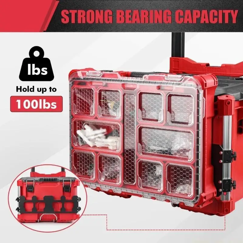 A2BE Strong Mild Steel Tool Storage Rack Easy Installation Lacking Drilling Upgraded Office Efficiency For Equipment