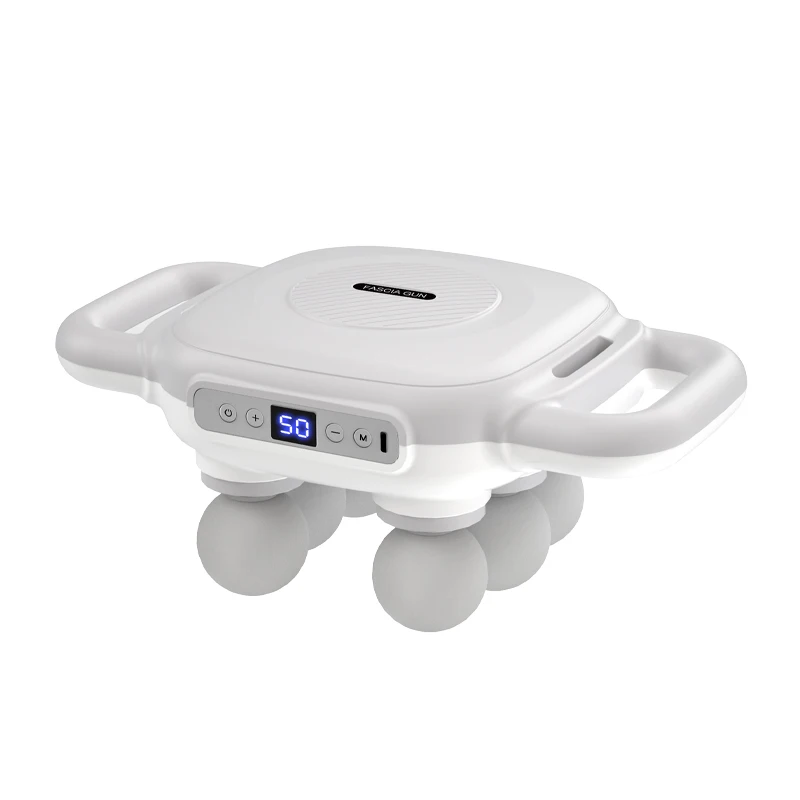 Multifunctional  Whole Body Relaxing Muscle Deep Tissue 6 Head Fascia Gun