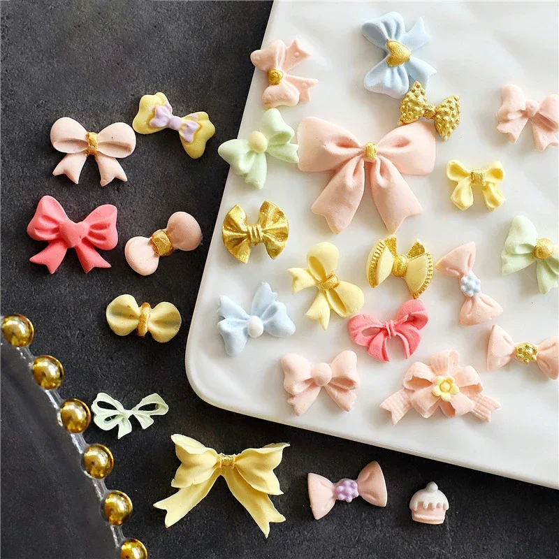 

Bow Bowknots Shape Cookies Cake Mold Fondant Chocolate Silicone Mold for the Kitchen Baking Cake Tool DIY Sugarcraft Decora Tool