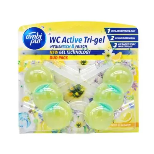 Colgante para WC AMBI PUR Citrus & Jasmin Duo Pack 2x45g