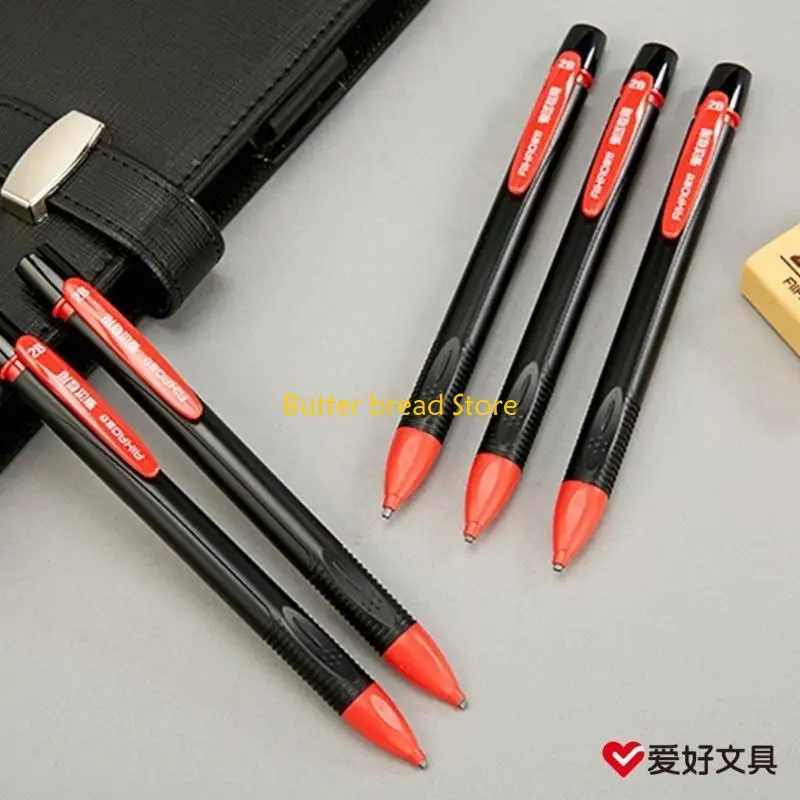 W89C Pilador plomo lápiz mecánico con borrador para dibujo borrador examen