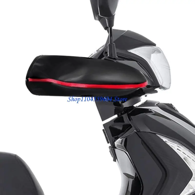 

12QM Waterproof Motorcycles HandleBar Mitts Hand Warmer Motorbike Muffs Gloves Cover