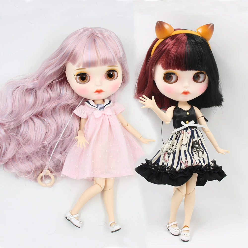 ICY DBS Blyth Doll 1/6 joint body matte face combination including dress shoes on sale 30cm anime toy