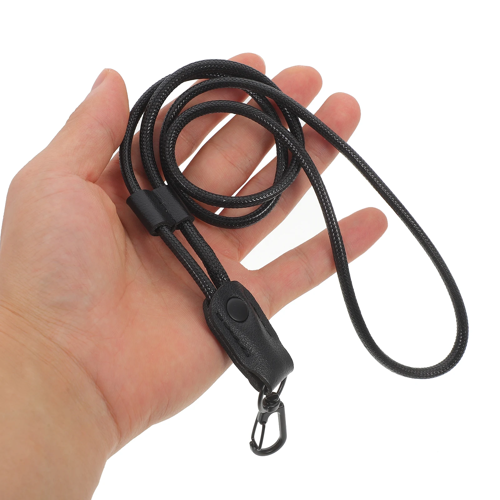 

Name Tag Lanyard Bag Id Card Holder Strap Wallet Convenient Adjustable Neck Pu Practical