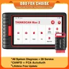 THINKCAR ThinkScan Max 2 Outils de diagnostic Système complet Soutenir CANFD Pour GM 2023 AF DPF IMMO 28 Réinitialiser Codage de l'ECU Analyseur OBD2 outils de diagnostic auto valise diagnostique automobile 1