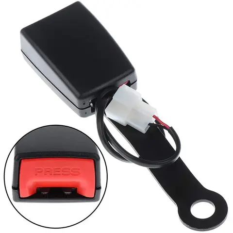 175mm 범용 카시트 벨트 잠금 장치 자동차 자동차 안전 시트 잠금 장치 Camlock 안전 벨트 버클 소켓 플러그 커넥터 자동차 액세서리