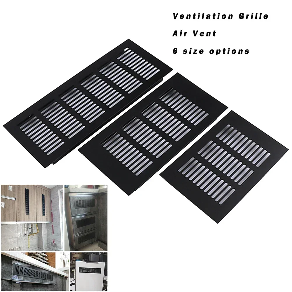 150mm Wide Vents Perforated Sheet Aluminum Alloy Air Vent Cabinet Wardrobe Ventilation Grille Vents Grille Ventilation-Cover