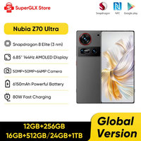 Global Version Nubia Z70 Ultra NX733J 5G Smartphone Snapdragon 8 Elite 6.85\