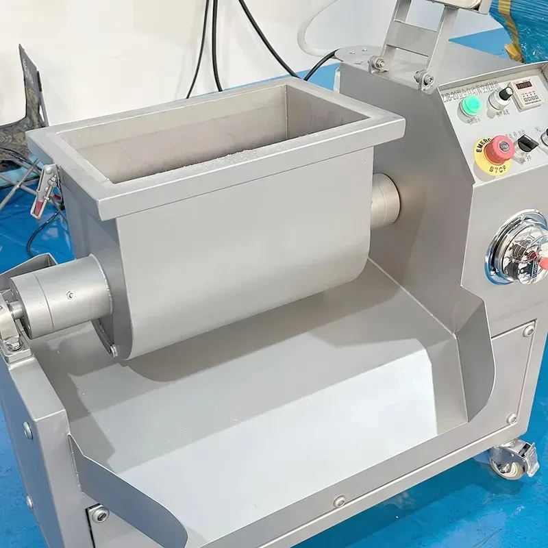 Commercial Industrial Electric Automatic Meat Grinder Large Capacity 20-2500L New Vacuum Restaurant 380V 304 Stainless Steel