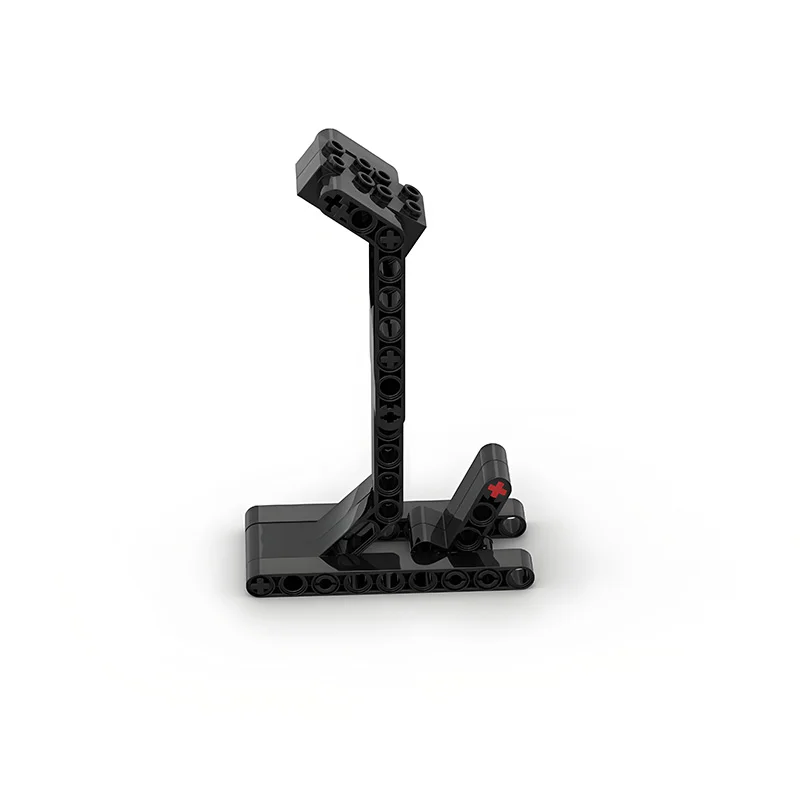 새로운 우주 전쟁을위한 MOC 스탠드 75300 Imperial TIE Fighter 디스플레이 브래킷 빌딩 블록 벽돌 DIY 모델 완구 표시