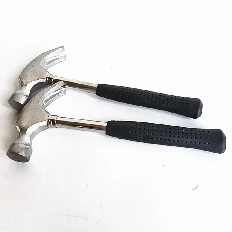 

Plastic Handle Claw Hammer Household Manual Hardware Tool Claw Hammer Supporting Tool Hammer Knocking Nails Pulling Nails
