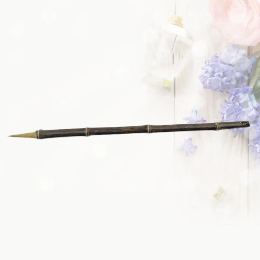 

Wolf Hair Calligraphy Brush Bamboo Handle Traditional Chinese Writing Brush Artist Drawing Watercolor Painting